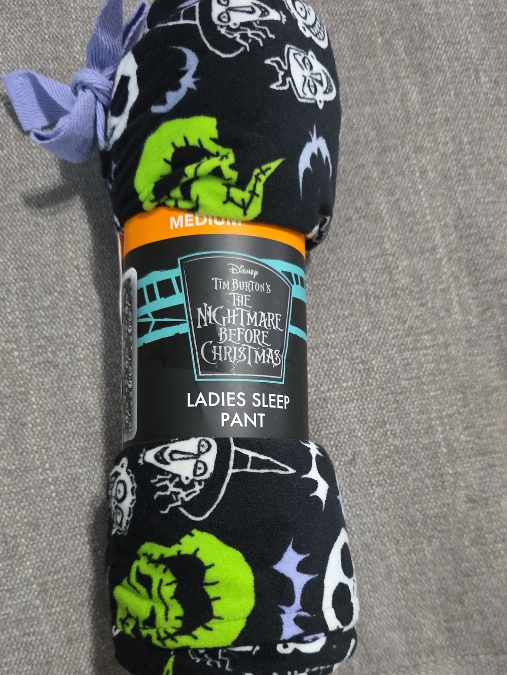 Disney The Nightmare Before Christmas Ladies Sleep Pajama Pant M NWT